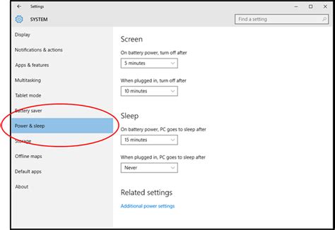 How to activate power management tab in windows 10